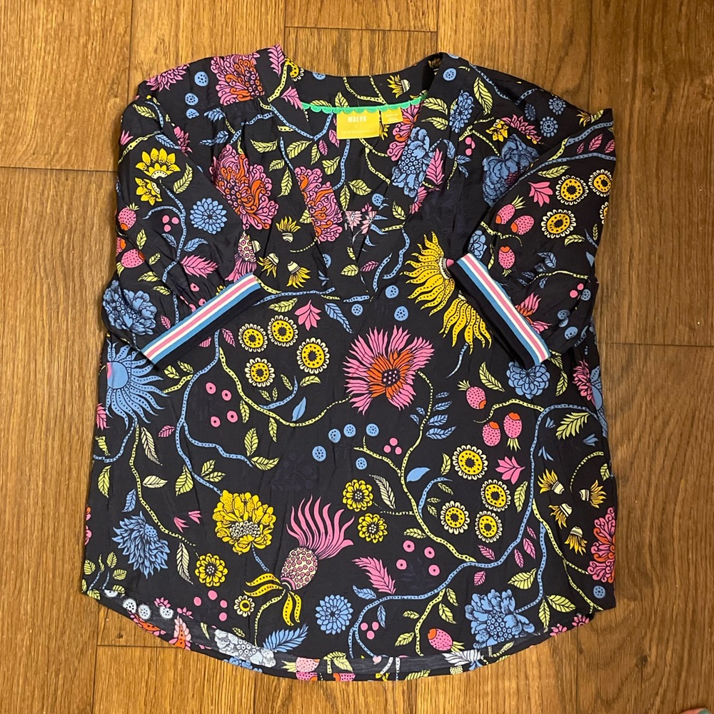 Maeve by Anthropologie | Floral Blouse, Medium